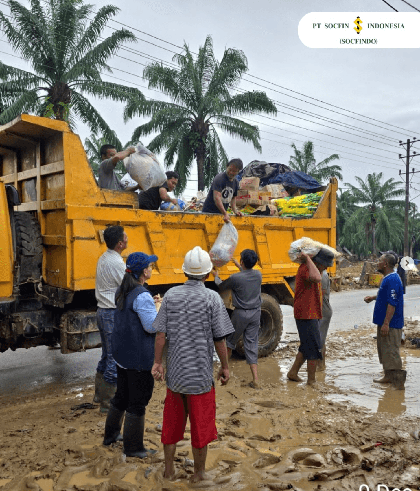 Bencana banjir melanda Aceh Tamiang dan turut berdampak pada Kebun PT Socfindo Sungai Liput